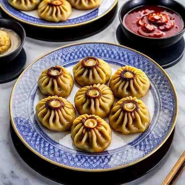 Жареные пельмени из картофельного теста
